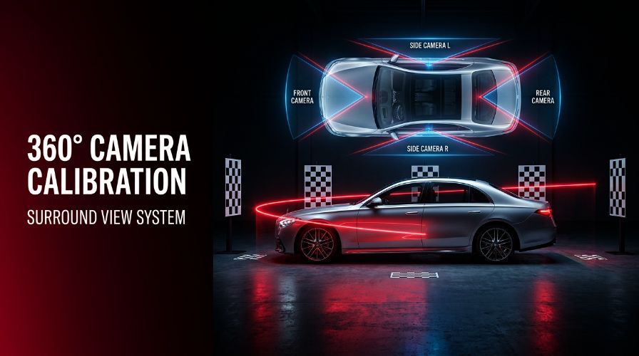 ADAS-360-surround-view-camera-calibration-at-Collision-Logic-Iowa